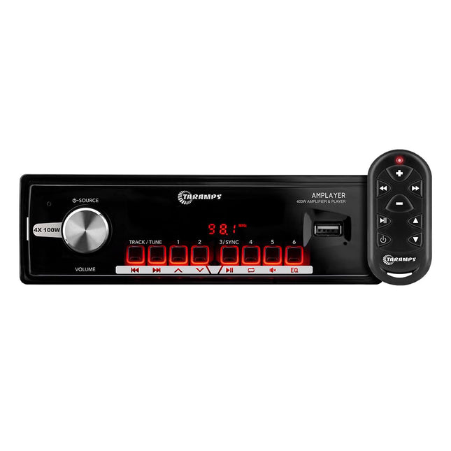 RADIO TARAMPS AMPLAYER 400