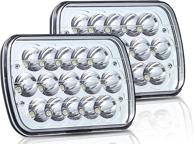 Foco Led 5x7 Cromado Par