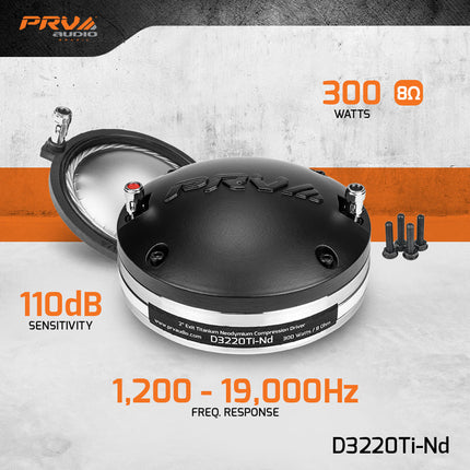 DRIVER PRV 2" D3220Ti-ND