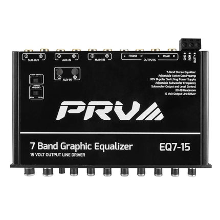 PREAMP PRV 15v 7 BANDAS