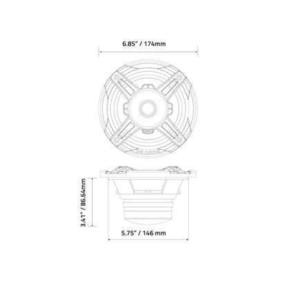 DB DRIVE XPERT 6" EX6NCD (par)