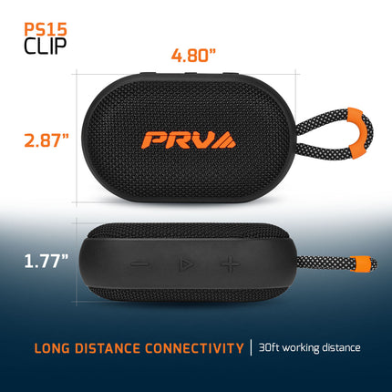 Bocina PRV Audio PS15 Clip Bluetooth