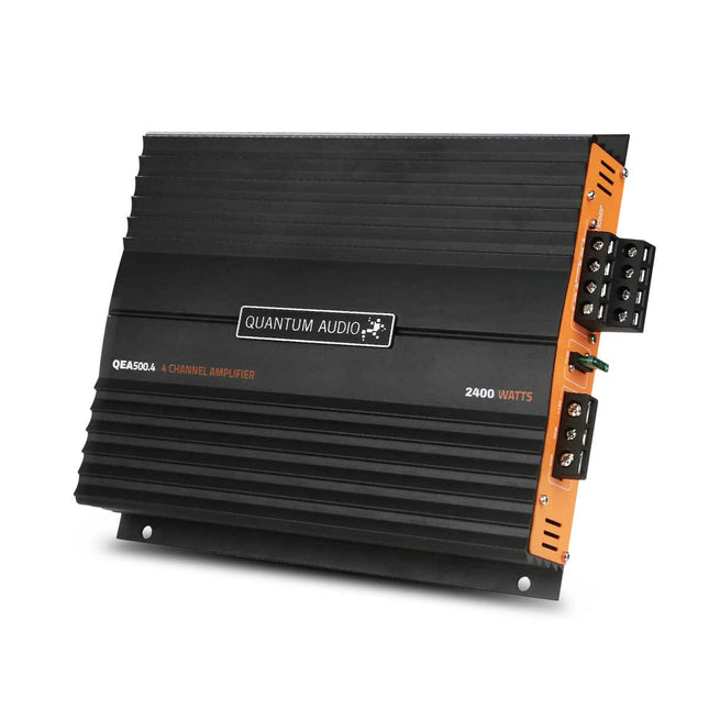 AMPLIFICADOR QEA500.4 QUANTUM AUDIO 2400W 4CH