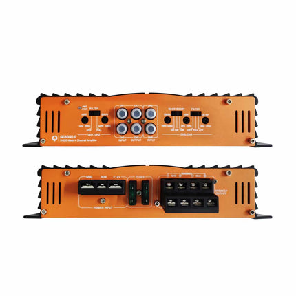 AMPLIFICADOR QEA500.4 QUANTUM AUDIO 2400W 4CH