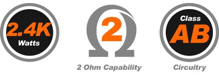 AMPLIFICADOR QEA500.4 QUANTUM AUDIO 2400W 4CH