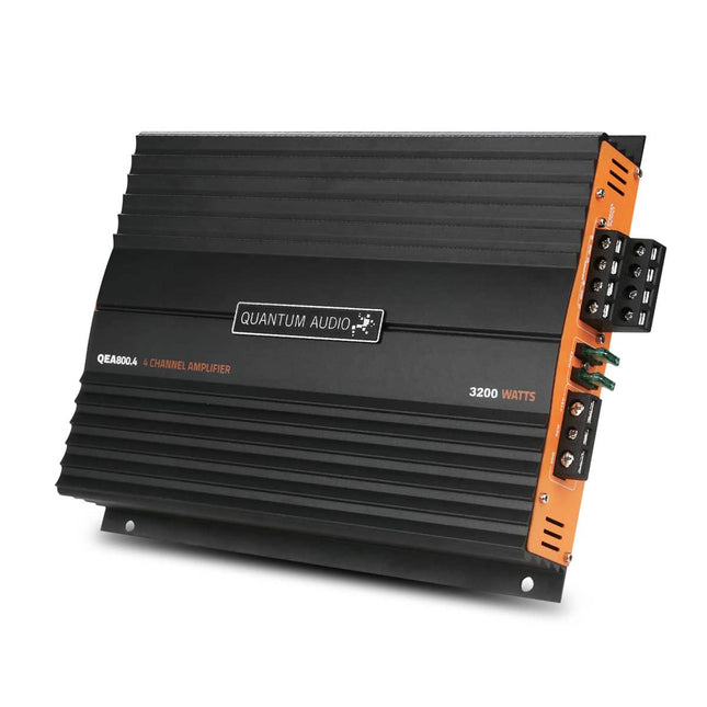 AMPLIFICADOR QEA800.4 QUANTUM AUDIO 3200W 4CH