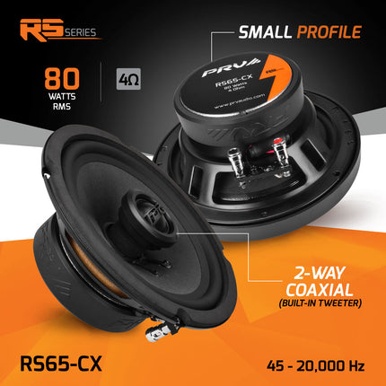 BOCINA COAXIAL PRV RS65-CX 6.5" (PAR)