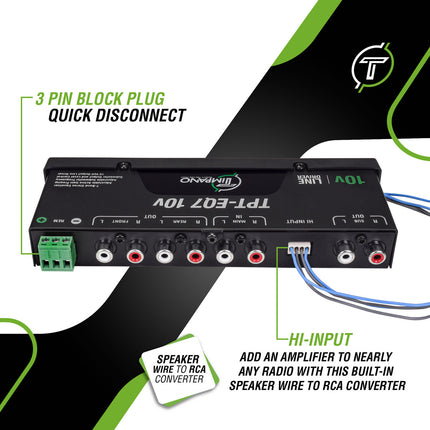 PREAMP TIMPANO TPT-EQ7-10 7 BANDAS