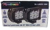 Focos Led 3" 18w Pipedream NL-LB303-18w (par) cubitos