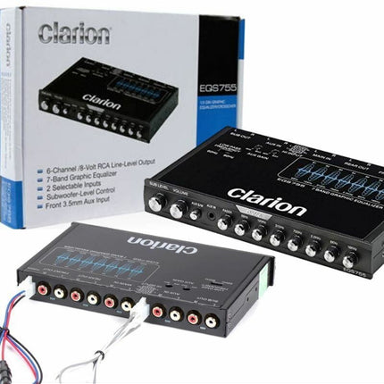 PREAMP CLARION EQS-755 7 BANDAS